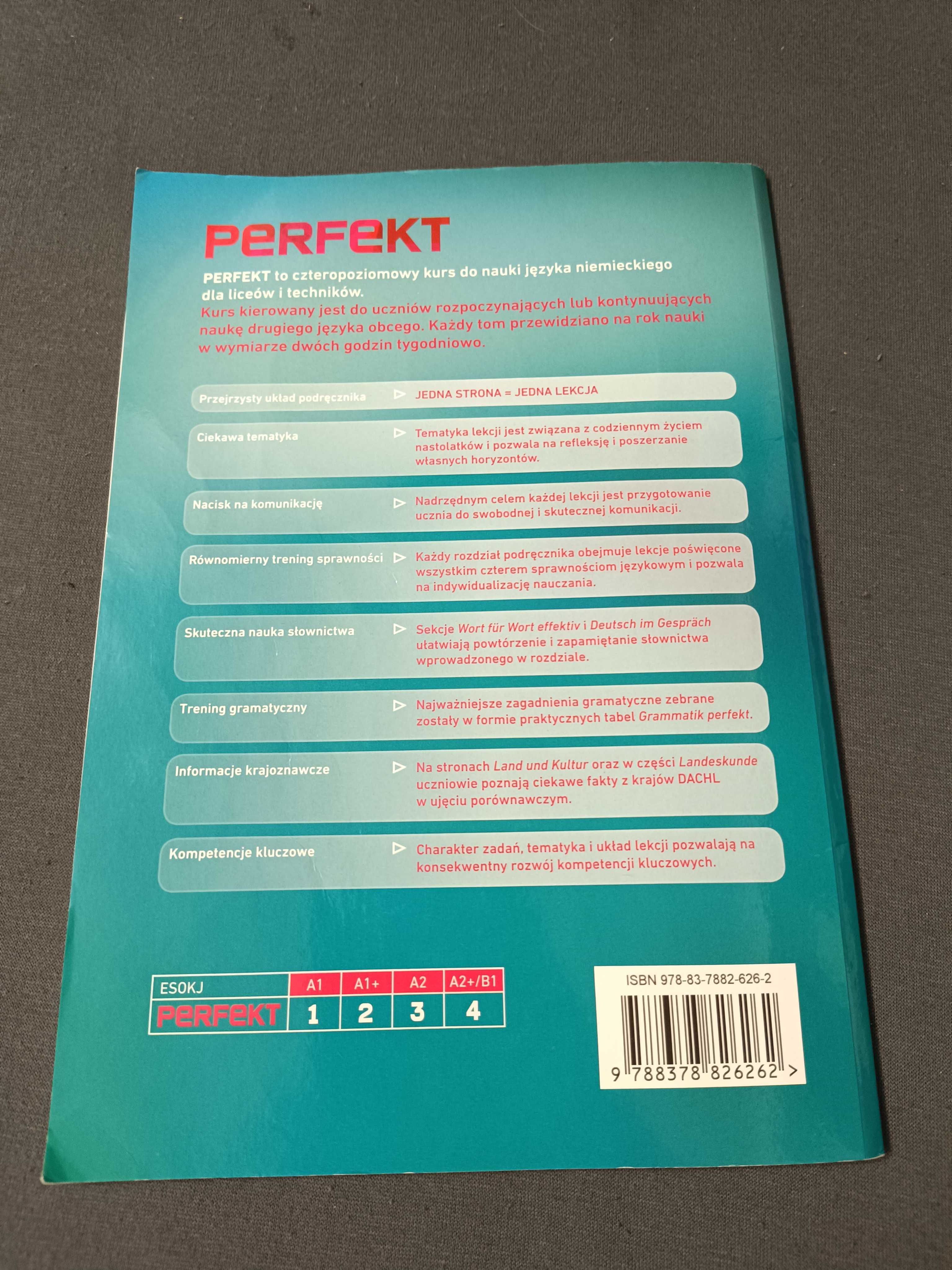 Perfekt 3 - podręcznik do języka niemieckiego.