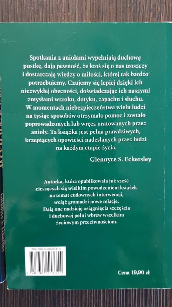 " Pod opieką aniołów" i "Ocaleni przez anioły" Glennyce
