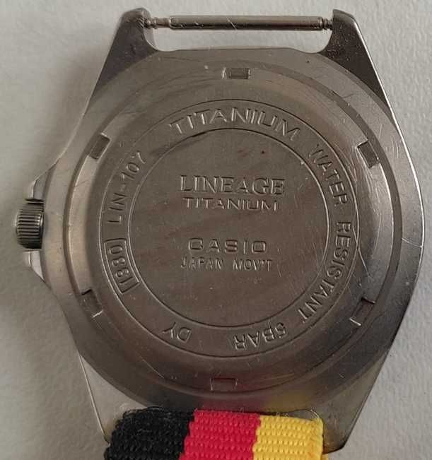 Часы Casio  кварцевые Lineage Titanium