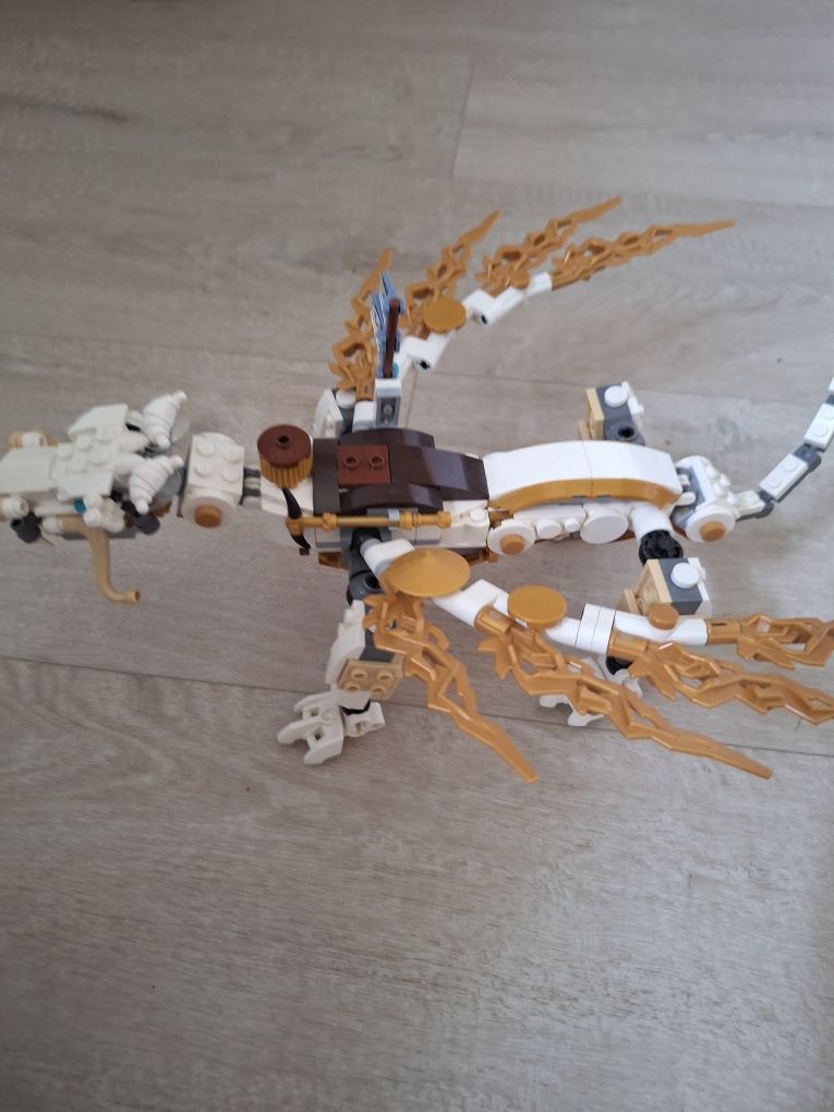 LEGO Ninjago 70734 - Smok mistrza Wu. Nie kompletny