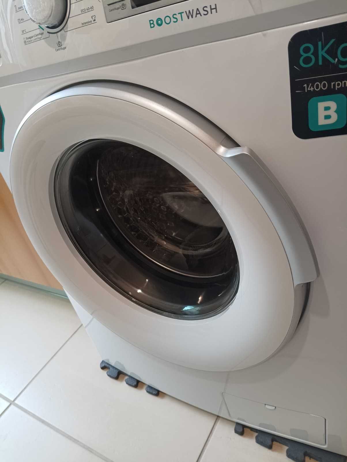 Máquina de Lavar Roupa Becken Boostwash, Inverter BLDC, 8 kg 1400 rpm