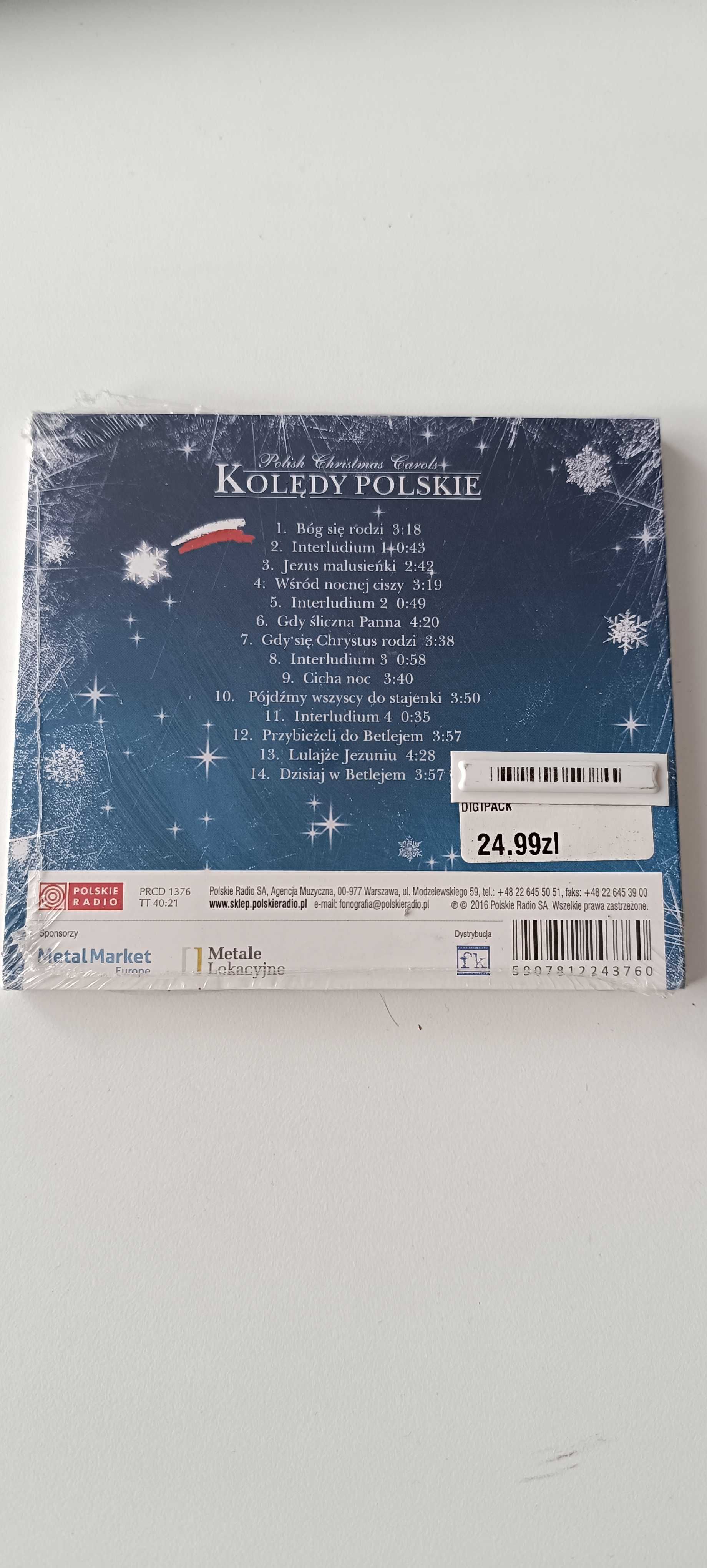 cd nowa zafoliowana Kolędy Polskie Grunwald Jerzy Marienthal Eric