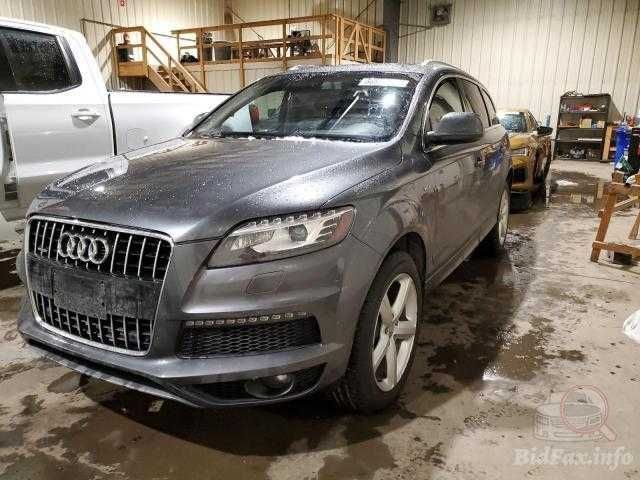 Audi Q7 4L бампер капот фара крыло дверь ляда диск радиатор панель