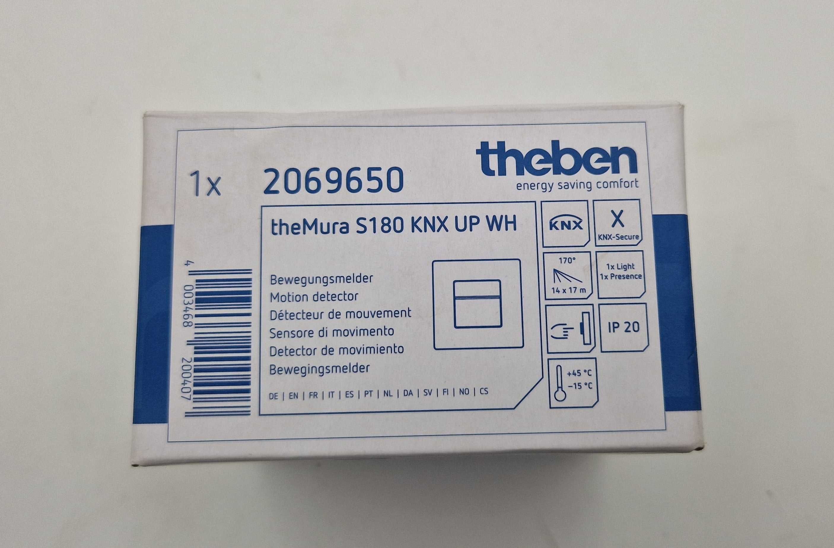 Lampka z czujnikiem ruchu Theben theMura S180 na Podczerwień NOWA!