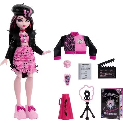 Дракулаура Монстер Хай Monster High Fearbook Draculaura Книга Страхів