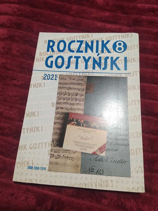 Książka Rocznik gostyński