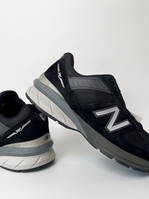 Оригинал New Balance Made In USA 990 V5 Black (M990BK5) оригинальние