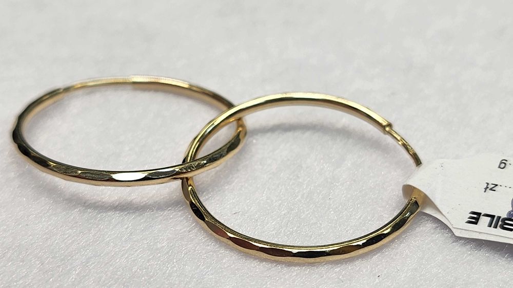 PIĘKNE ZŁOTE KOLCZYKI 585 1,42G Nowe! Best Mobile Lombard Nr.1416