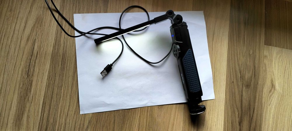 AKUMULATOROWA lampa robocza LETHE LED 600LM USB/C magnes