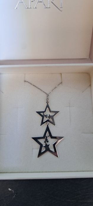 Naszyjnik Apart srebrne gwiazdki
