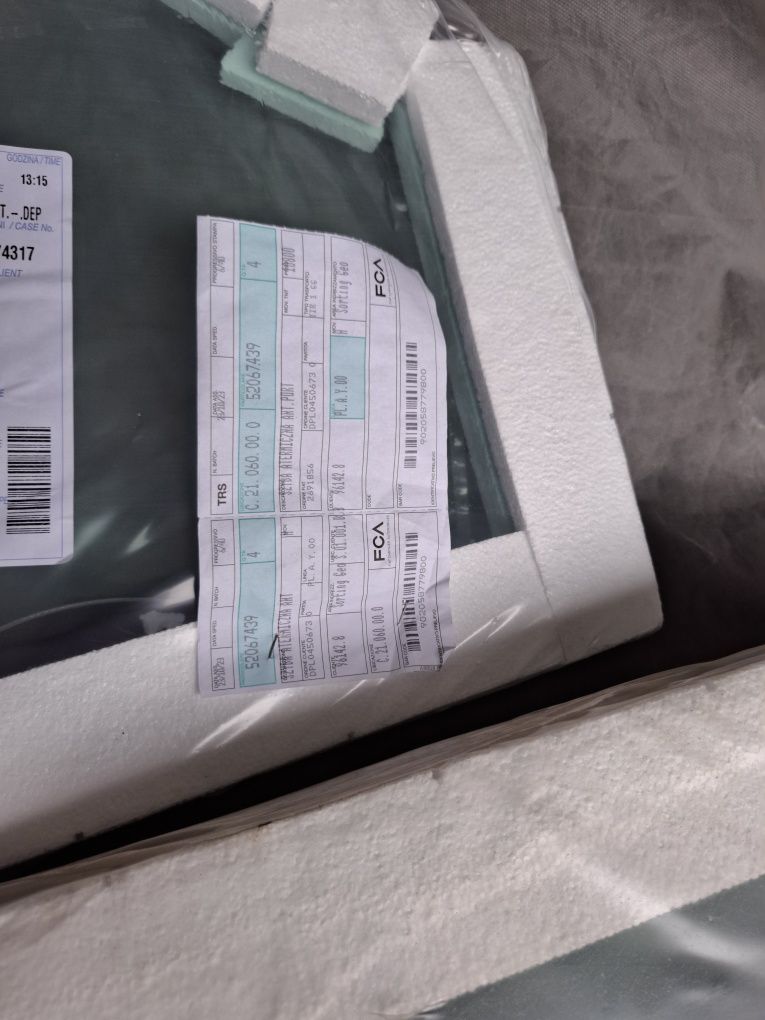 Szyby drzwi fiat tipo cena za komplet przednich szyb