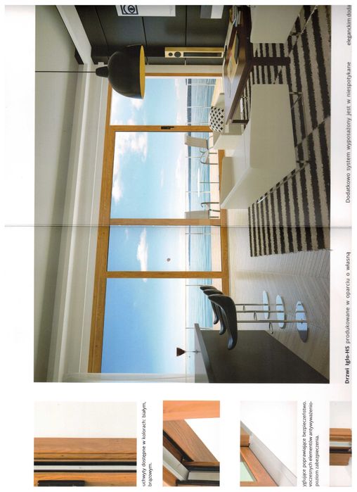 Drzwi tarasowe HS  Konstancin Pruszków antracyt Wycena Pomiar Montaż