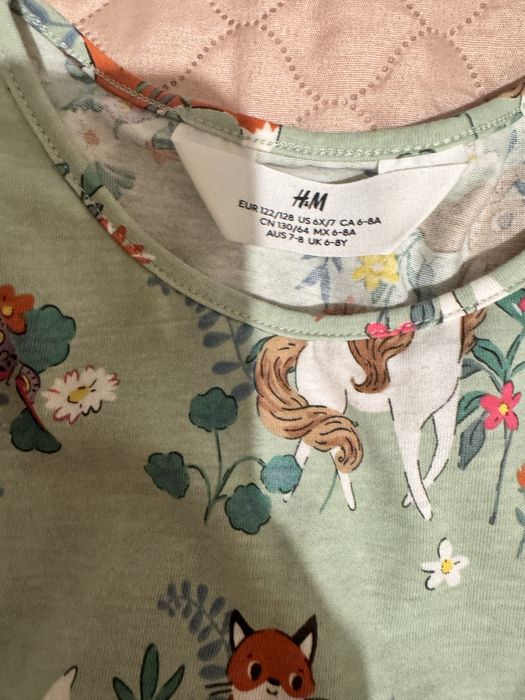 Sukienka sukienki 3sztuki h&m nowe r.122/128