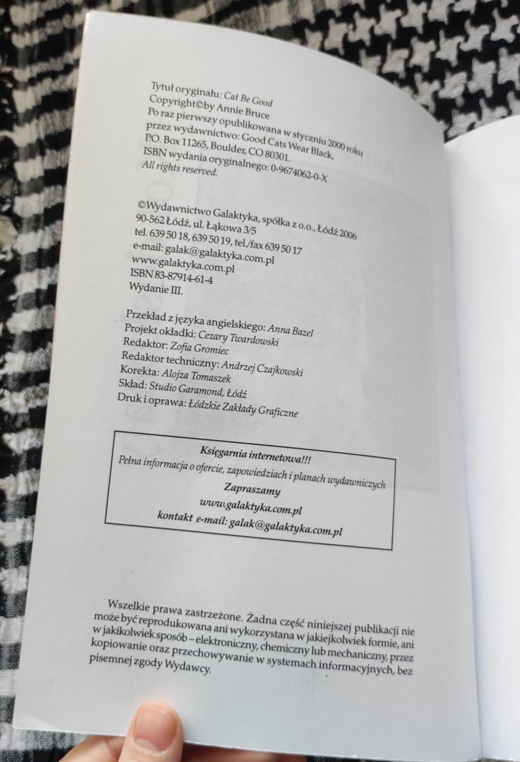 Kot doskonały Annie Bruce