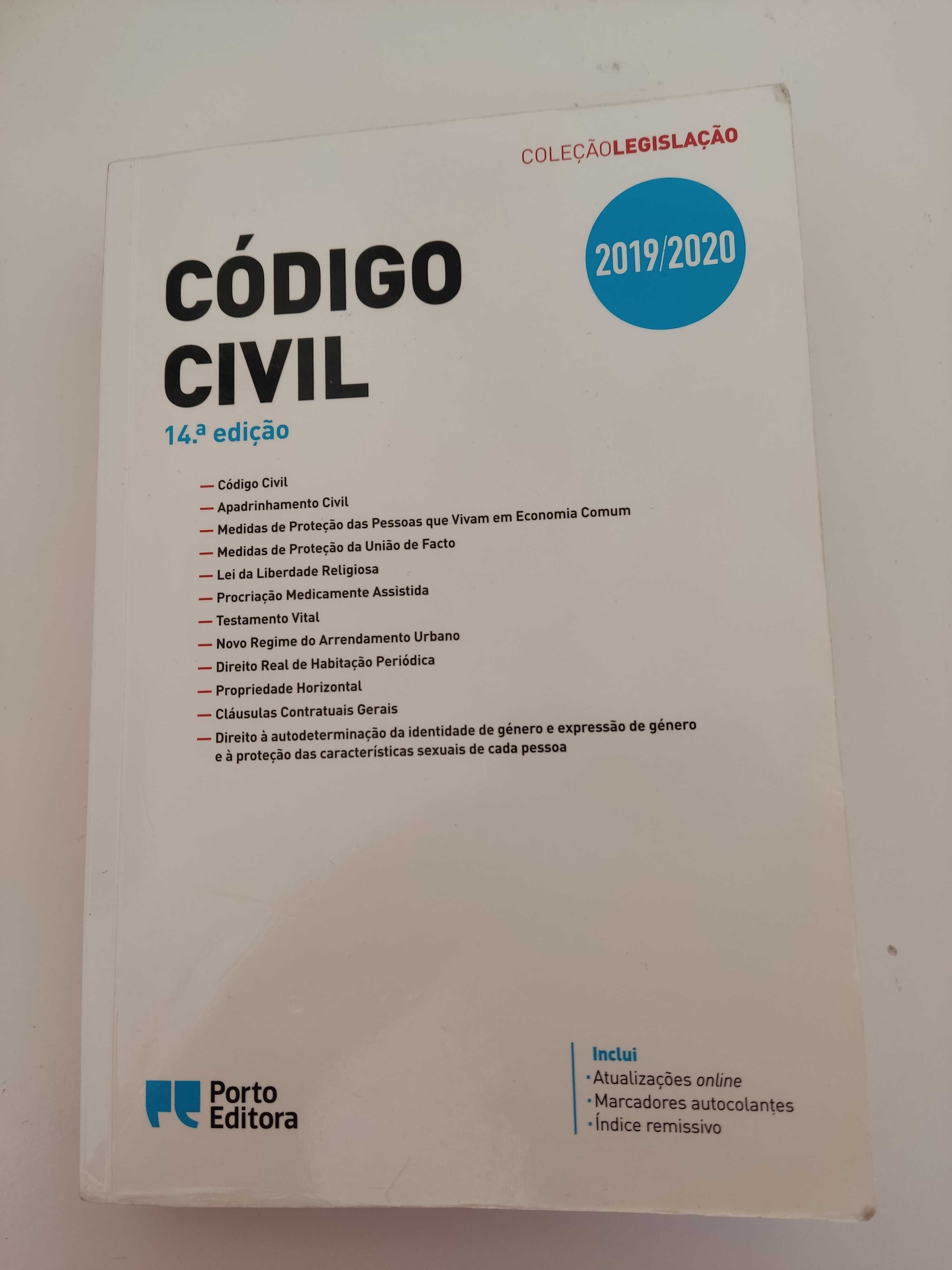 Código Civil 14° edição 2019/2020