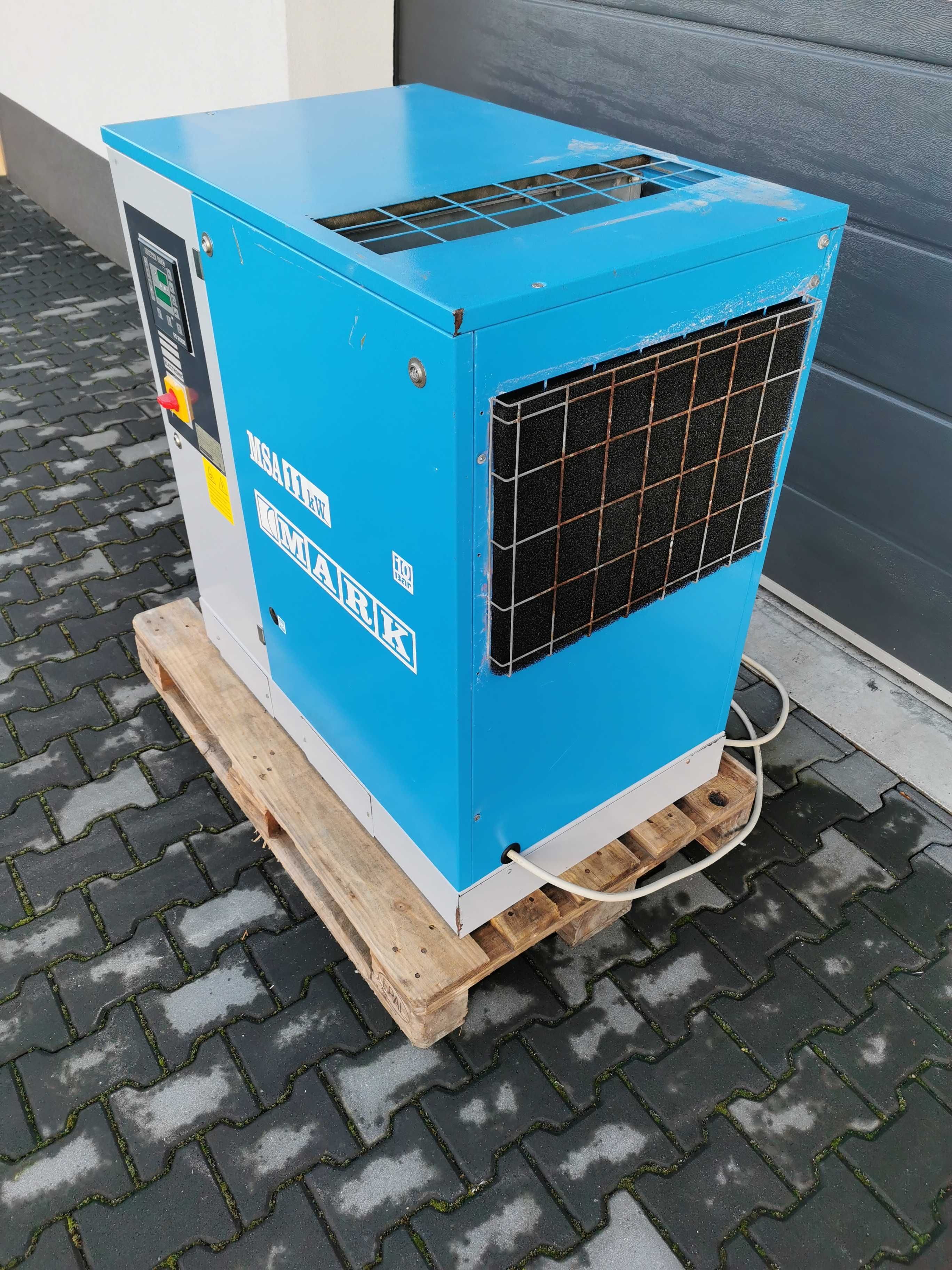 Sprężarka śrubowa 11kw kompresor 1500l/min  MARK MSA 11/10   10 BAR!