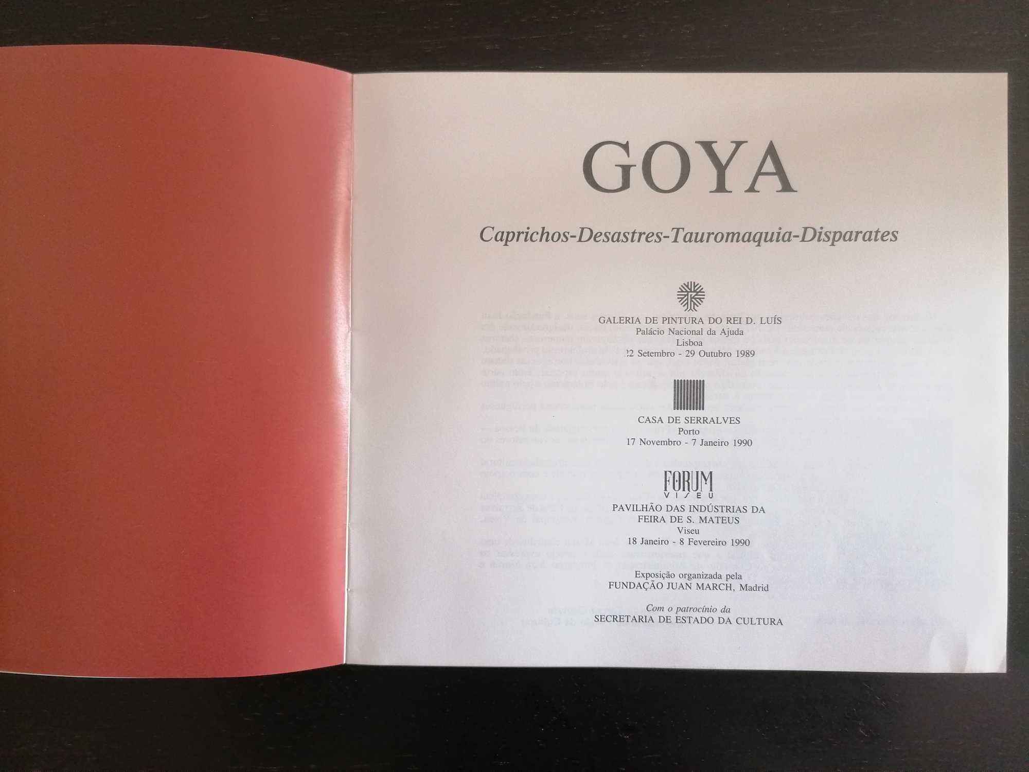 Goya // Caprichos-Desastres-Tauromaquias-Disparates