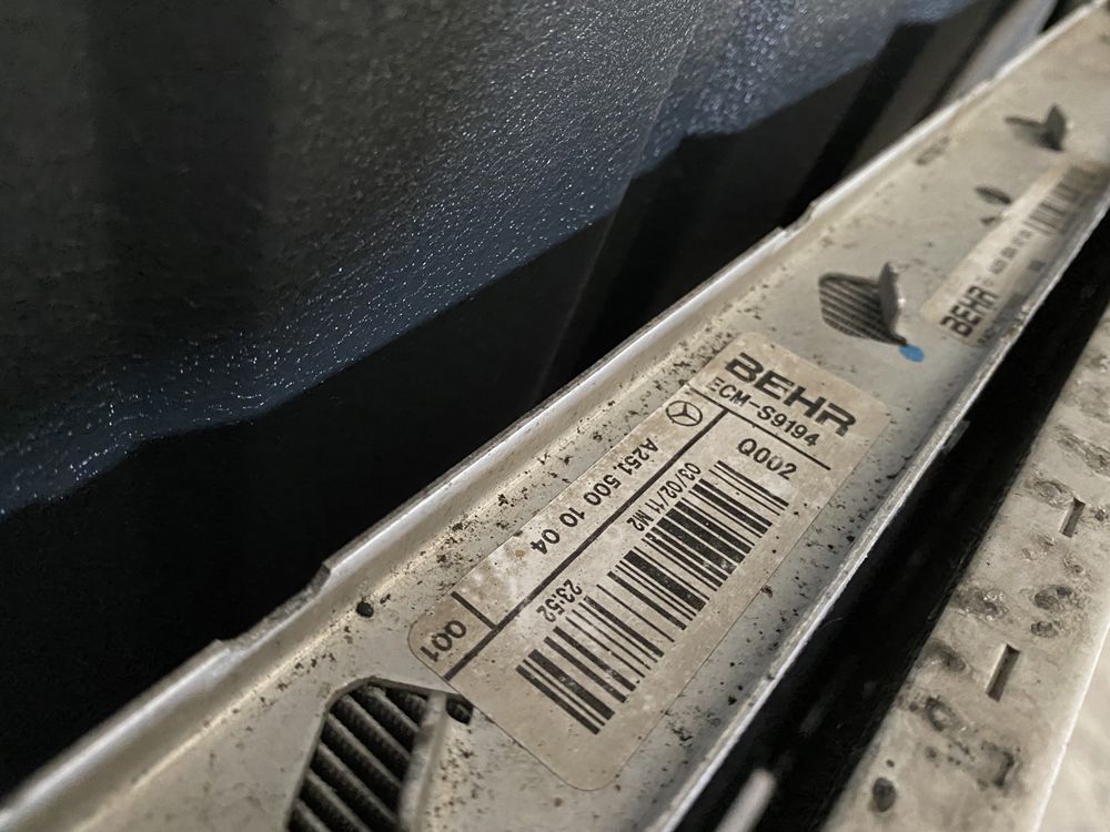 Касета радіаторів Mercedes x164 GL350 GL450 GL550 радіатор радиатор