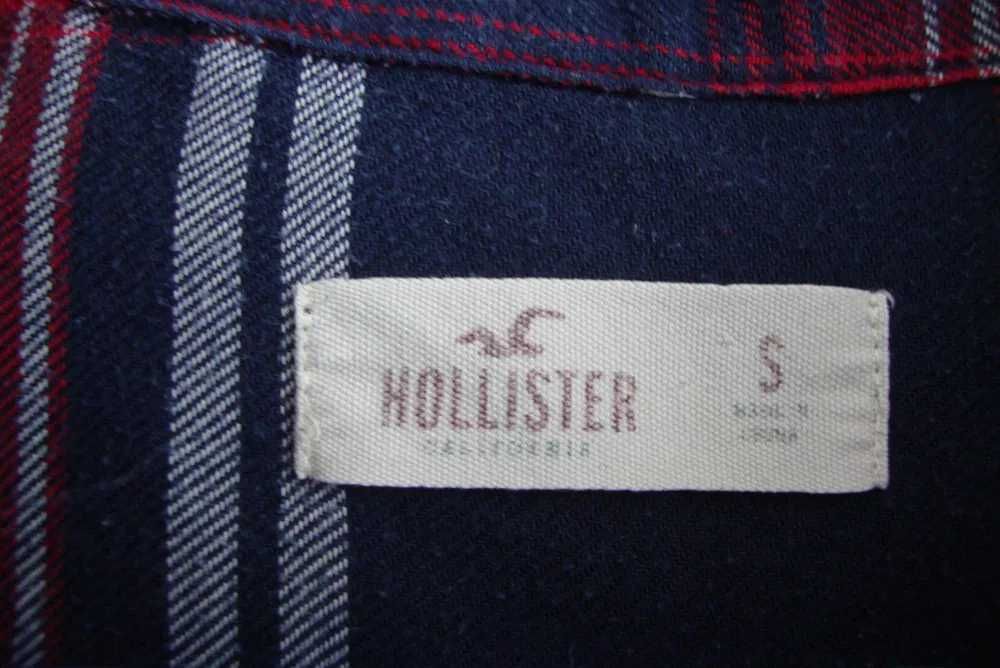 Koszula HOLLISTER damska krata w kratę długi rekaw rozmiar S