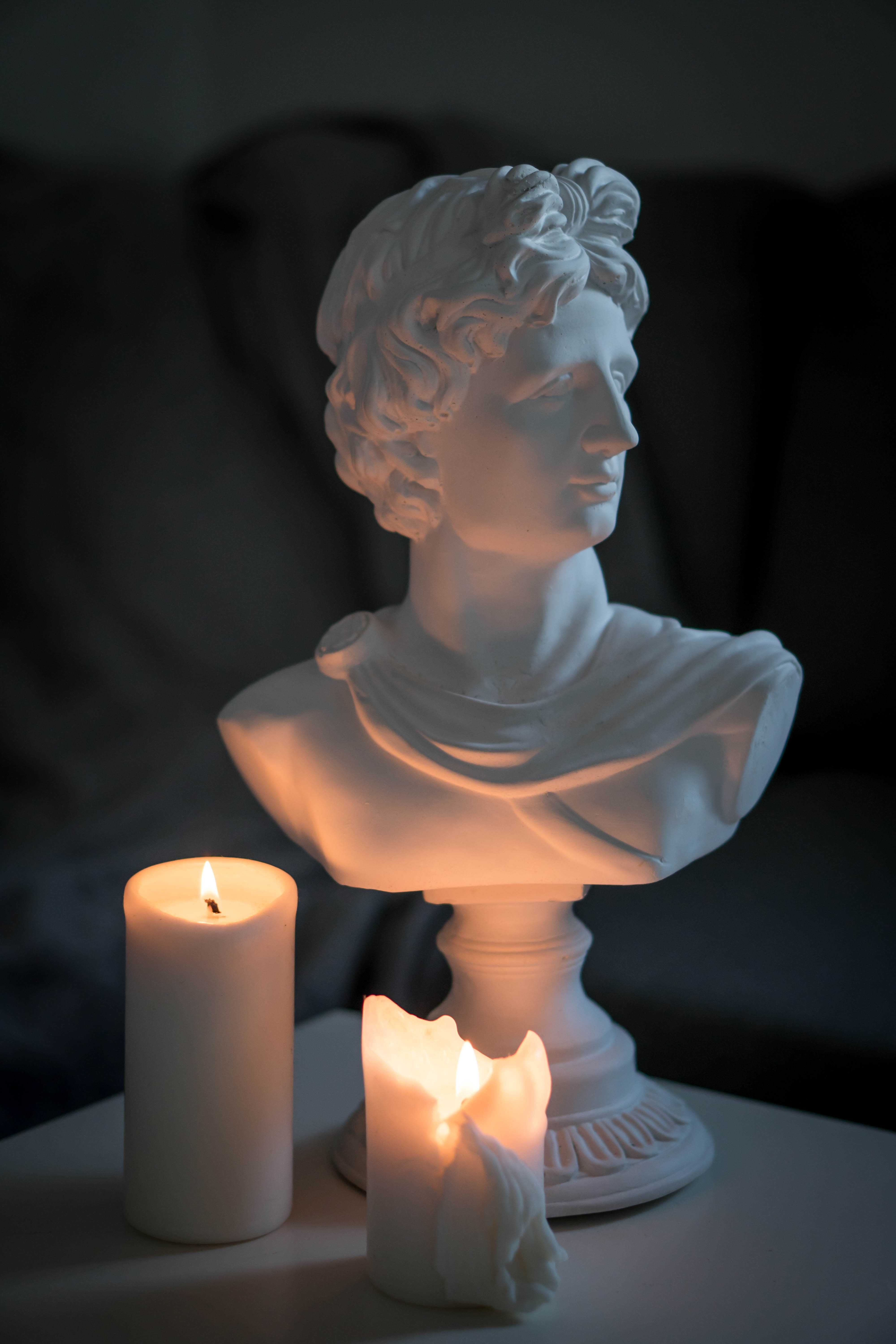 NOWY Apollo Duża Rzeźba 43cm5kg Popiersie Bóg Grecki Statuetka prezent