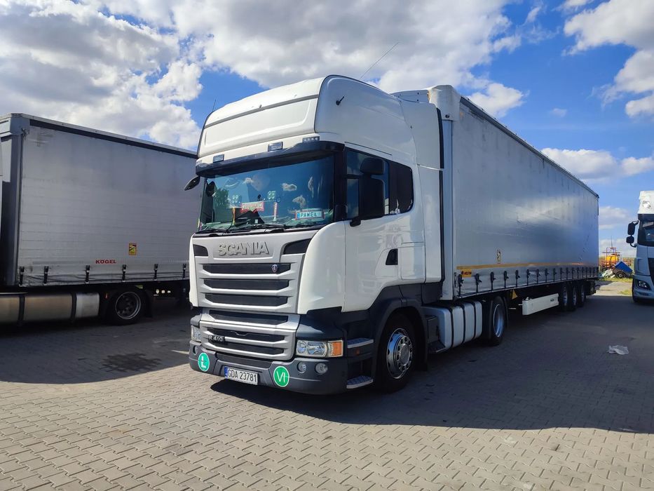Scania  Scania R410/450 Euro 6 bez EGR, Low-deck, Mega