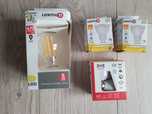 Żarówki led zestaw E27, E14, GU10