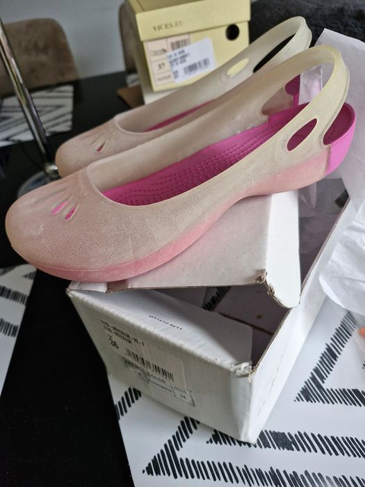 Buty silikonowe baleriny do wody ogrodu na basen deszcz rozm. 36