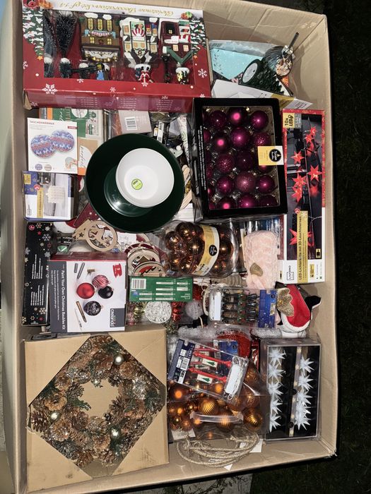 Новорічні прекраси, бокси опт та роздріб