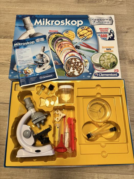 Zestaw edukacyjny Clementoni-Robomaker,Mikroskop,Wahadłowiec 8+