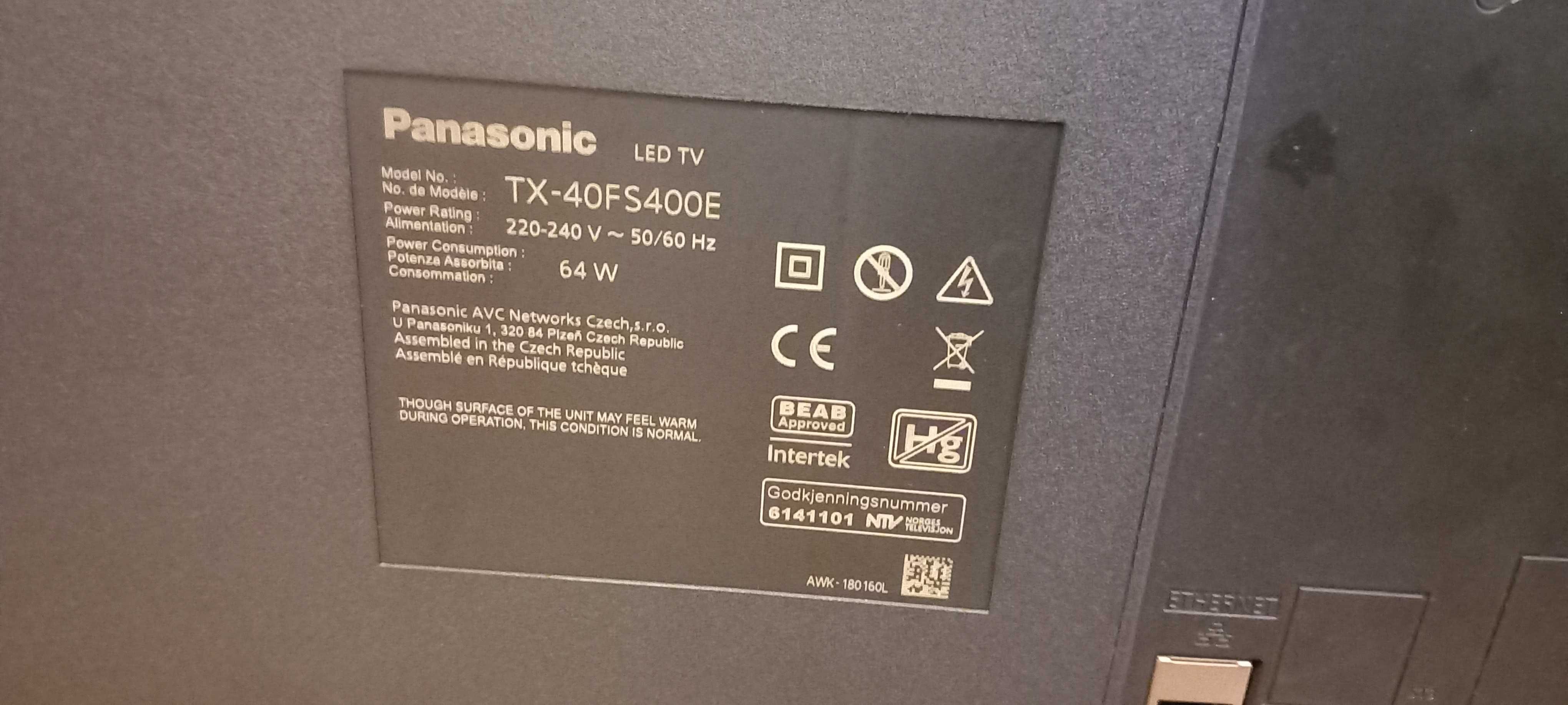 Panasonic TX-40FS400E 40 cali