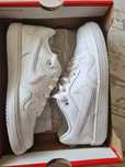 NIKE Son Of Force "Triple White" sneakers.  Size 37.5