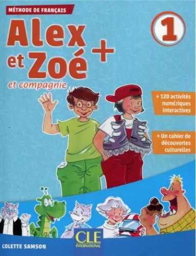 Alex et Zoe plus 1 podręcznik + CD MP3 - Samson Colette