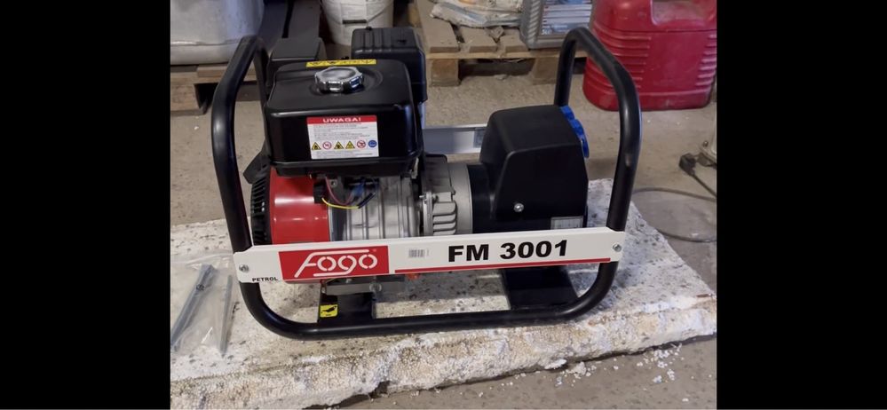 Бензогенератор fogo fm 3001