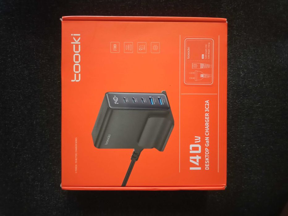Зарядний пристрій Baseus Toocki Rocoren Asometech 65W 67W 123W 140W