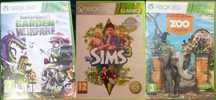 Gry Xbox 360 Zoo Tycon, Sims 3 i Garden