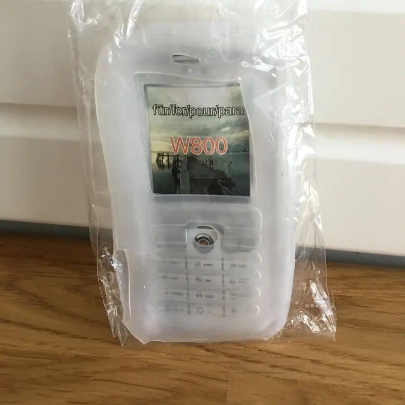 Силиконовый чехол Sony Ericsson W800