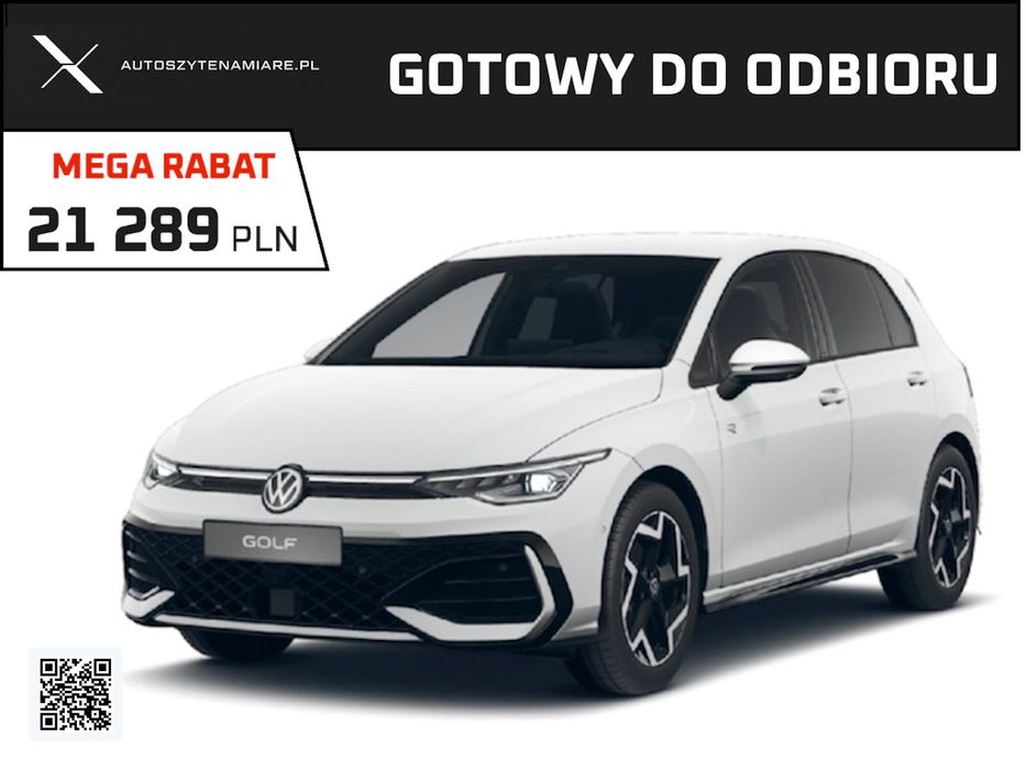 Volkswagen Golf R-Line, DOSTĘPNY OD RĘKI, NOWY, 1.5TSI, 150KM, 2025, DSG