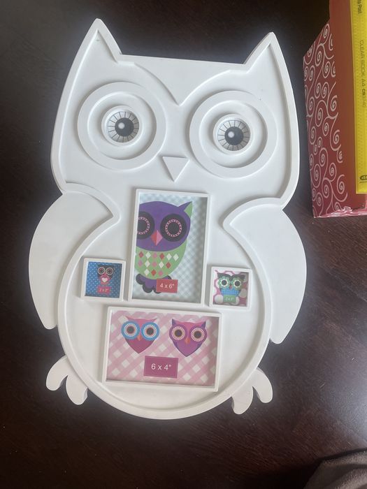 Ramka na zdjecia sowa