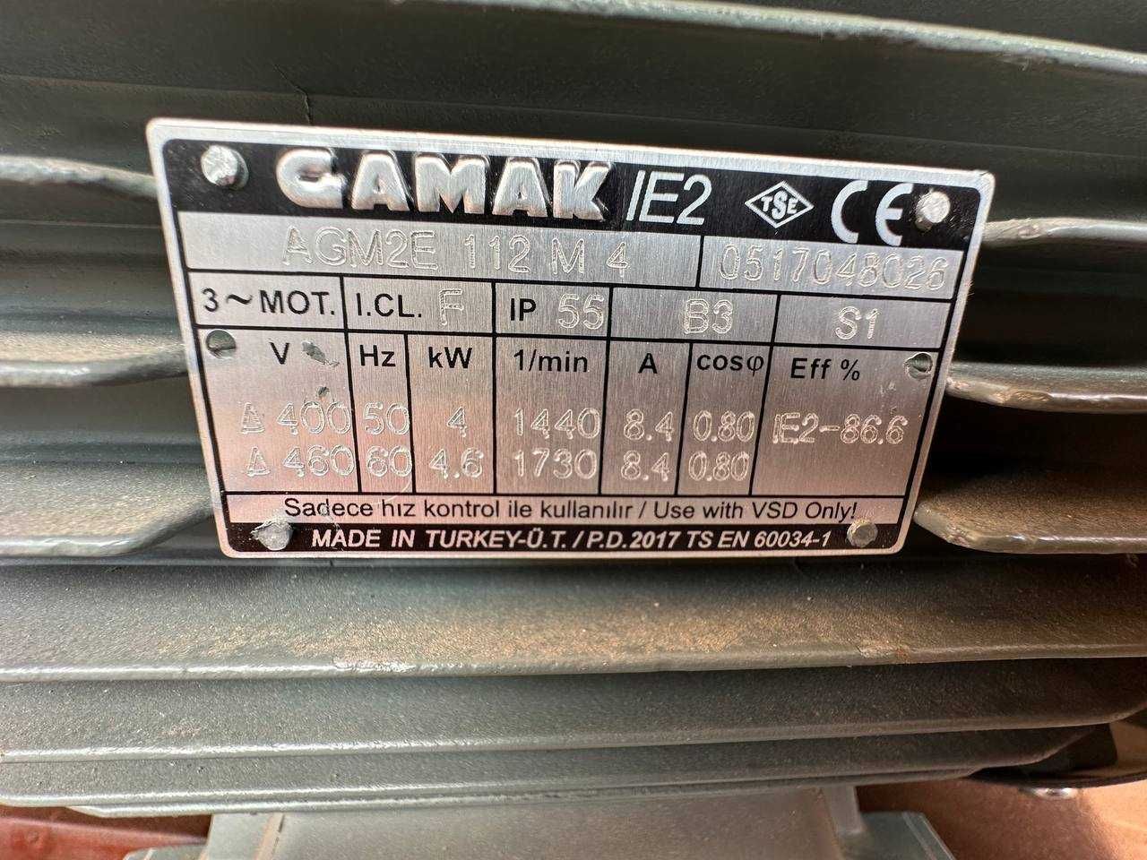 Электродвигатель Gamak AGM2E 112M  4-4,6 кВт/1500об