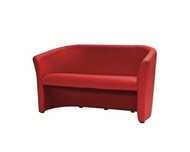 Sprzedam komplet eko skóra czerwony sofa i dwa fotele