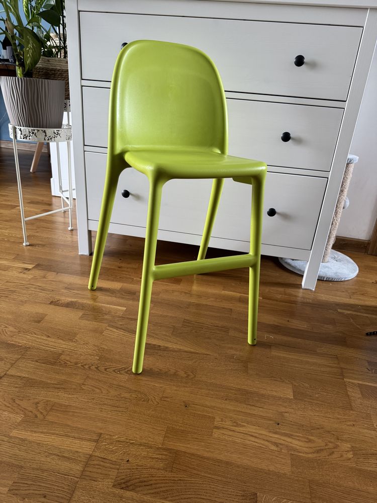 Krzesło dla dziecka Ikea Urban zielone