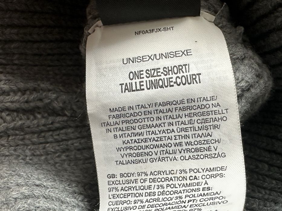 Шапка сіра The north face