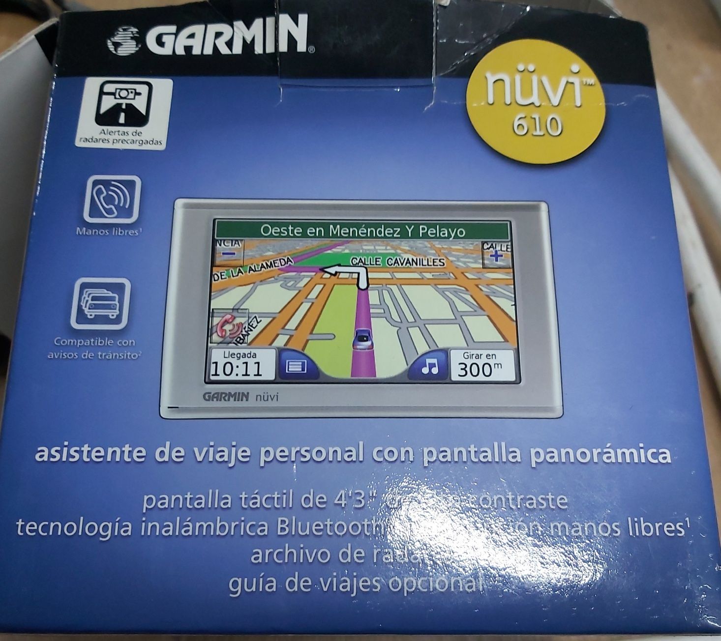 GPS Garmin Nuvi 610