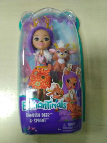 Продам ляльку Enchantimals Данесса Оленія Mattel