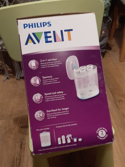 Stelizator do butelek Philips Avent
