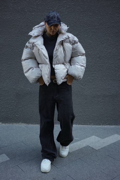 Жіночі оверсайз зимові пуховики 2024