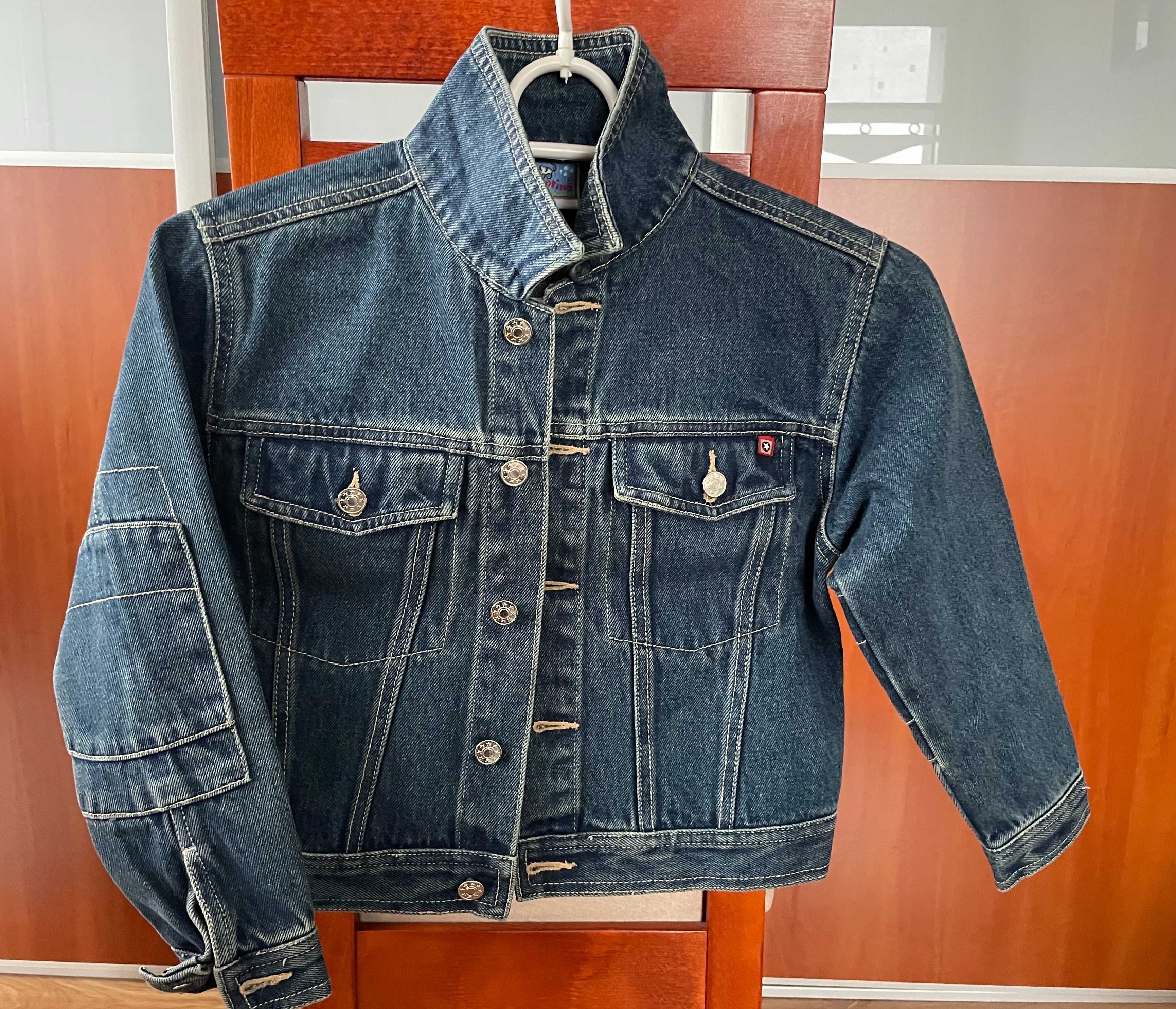 Kurtka, katana jeans Topolino rozm 128