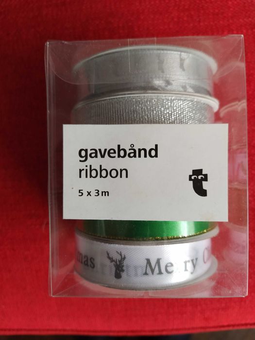 Caixa c/5 fitas coloridas 5x3m cada - largura 16mm - tecido poliester