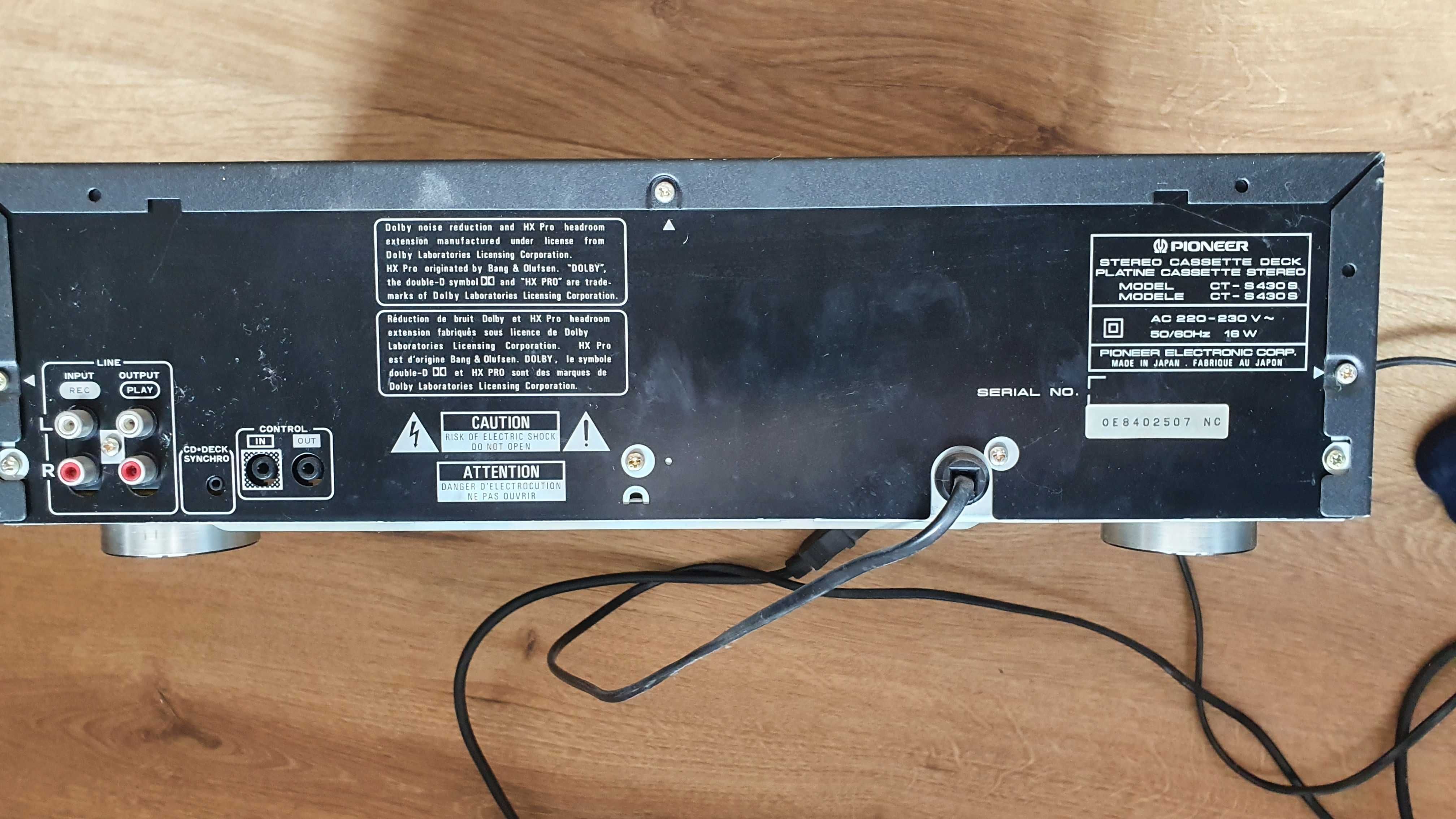 Pioneer CT-S430S
