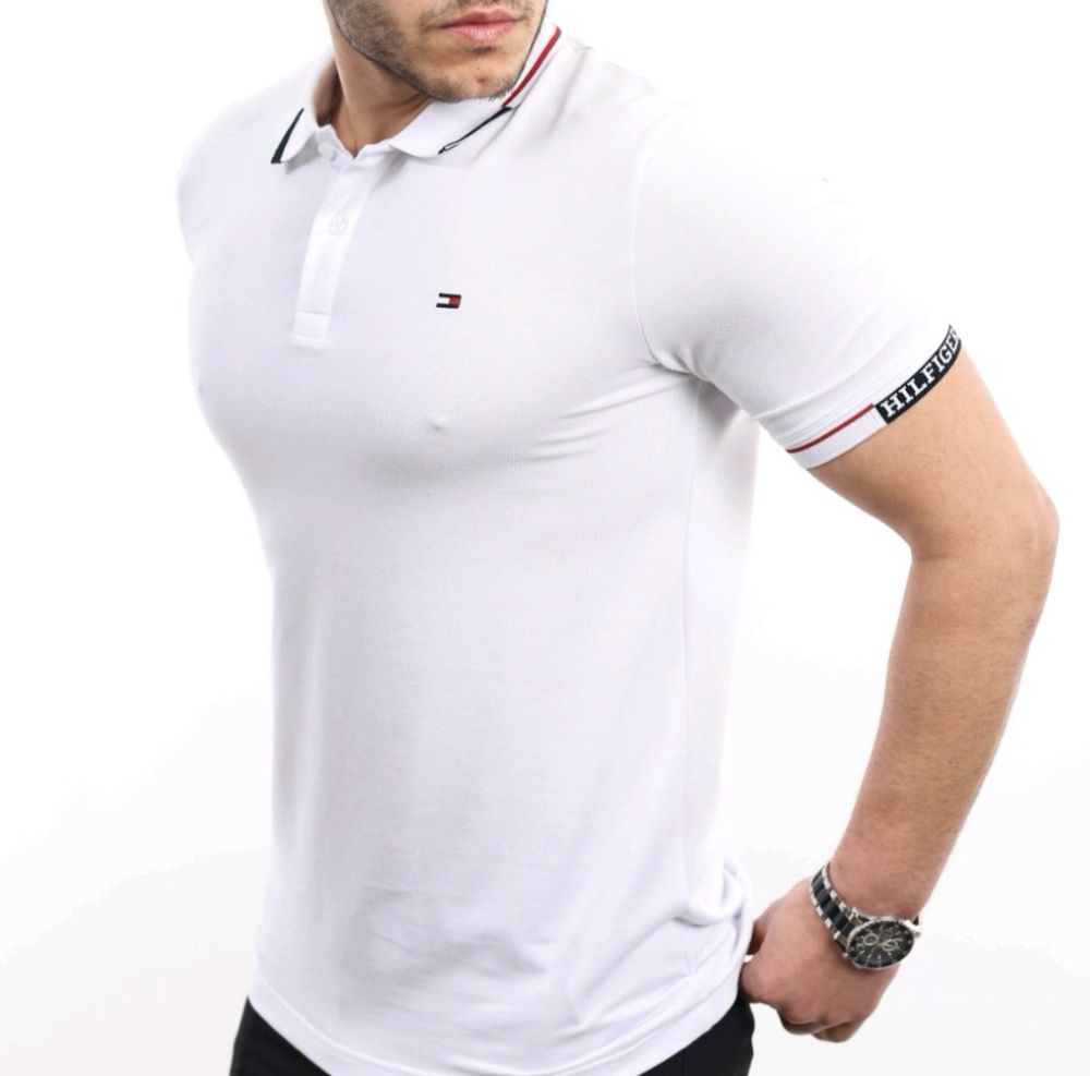 Мужская футболка поло Tommy Hilfiger опт/роз
